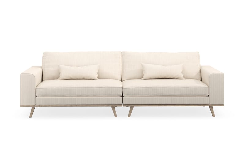 Copenhagen 4-sits Manchestersoffa, Beige