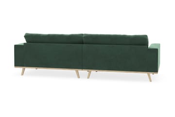 Copenhagen 4-sits Sammetssoffa - Mörkgrön - Products - Möbler - Soffa - Sammetssoffa