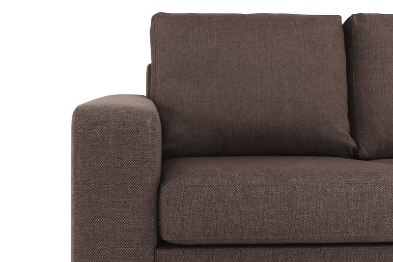 Crazy 3-sits Tygsoffa - Brun - Products - Möbler - Soffa - 3 sits soffa