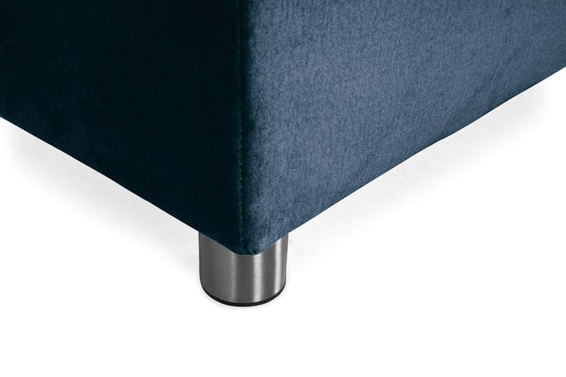 Crazy 4-sits Högervänd U-formad Large Soffa med Divan och Schäslong i Sammet - Blå - Products - Möbler - Soffa - U-soffa