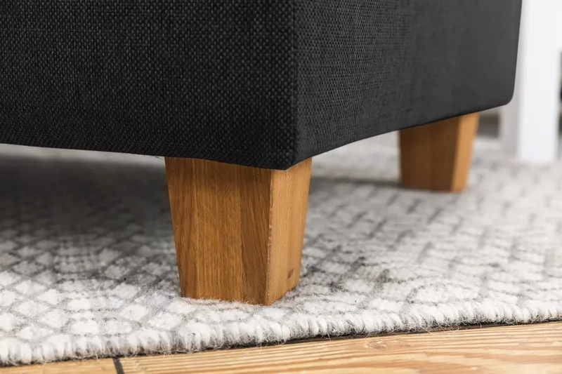 Crazy 5-sits Högervänd U-formad X-Large Soffa med Divan och Schäslong i Tyg - Antracit - Products - Möbler - Soffa - U-soffa