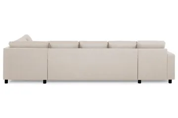 Crazy 5-sits Högervänd U-formad X-Large Soffa med Divan och Schäslong i Tyg - Beige - Products - Möbler - Soffa - U-soffa