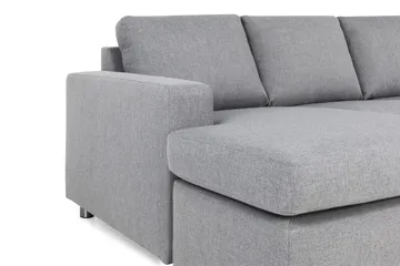 Crazy 5-sits Högervänd U-formad X-Large Soffa med Divan och Schäslong i Tyg - Grå - Products - Möbler - Soffa - U-soffa
