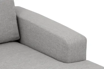 Crazy 5-sits Högervänd U-formad X-Large Soffa med Divan och Schäslong i Tyg - Grå - Products - Möbler - Soffa - U-soffa