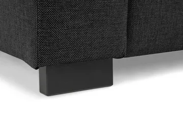 Crazy 5-sits U-formad Soffa med dubbelschäslong i Tyg - Mörkgrå - Products - Möbler - Soffa - U-soffa