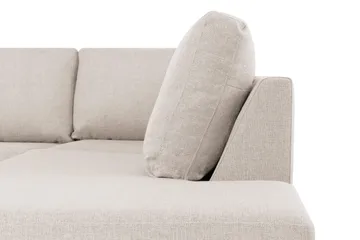 Crazy 6-sits Högervänd U-formad XX-Large Soffa med Divan och Schäslong i Tyg - Beige - Products - Möbler - Soffa - U-soffa