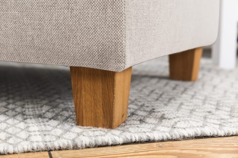 Crazy 6-sits Vändbar L-formad X-Large Hörnsoffa i Tyg - Beige - Products - Möbler - Soffa - Hörnsoffa