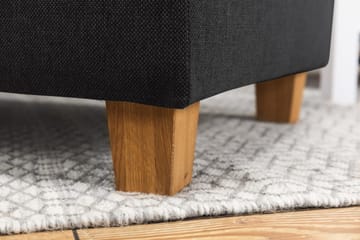 Crazy 6-sits Vänstervänd U-formad XX-Large Soffa med Divan och Schäslong i Tyg - Antracit - Products - Möbler - Soffa - U-soffa