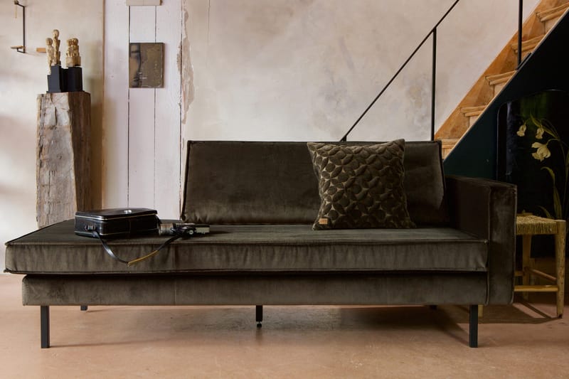 Lissbon Dagbädd Höger - Grön - Products - Möbler - Soffa - Dagbädd - Dagbädd dubbelsäng