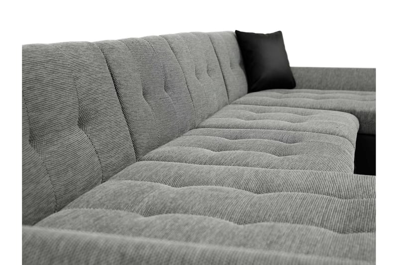 Dewitt Soffa Dubbeldivan 4-sits - Brun - Products - Möbler - Soffa - U-soffa