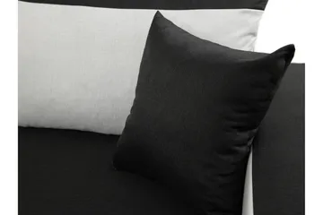 Alvared Soffa med Divan 3-sits - Mörkgrå - Products - Möbler - Soffa - Divansoffa & schäslongsoffa - 3 sits soffa med divan