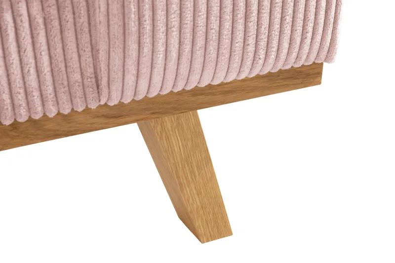 Copenhagen 4-sits Högervänd L-formad Schäslongsoffa i Manchester - Rosa - Products - Möbler - Soffa - Divansoffa & schäslongsoffa - 4 sits soffa med divan