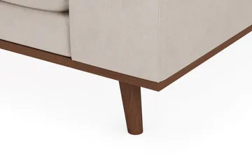 Copenhagen Premium 4-sits Vänstervänd L-formad Djup Divansoffa i Tyg - Beige - Products - Möbler - Soffa - Divansoffa & schäslongsoffa - 3 sits soffa med divan