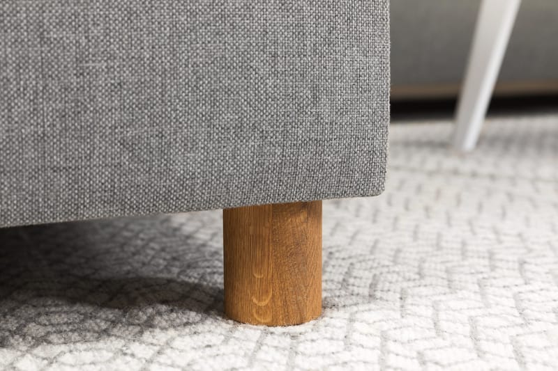 Crazy 3-sits Högervänd L-formad Schäslongsoffa i Tyg - Grå - Products - Möbler - Soffa - Divansoffa & schäslongsoffa - 2 sits soffa med divan
