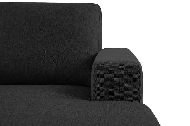 Crazy 3-sits Vändbar L-formad Divansoffa i Tyg - Antracit - Products - Möbler - Soffa - Divansoffa & schäslongsoffa - 3 sits soffa med divan