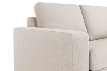 Crazy 3-sits Vändbar L-formad Divansoffa i Tyg - Beige - Products - Möbler - Soffa - Divansoffa & schäslongsoffa - 3 sits soffa med divan