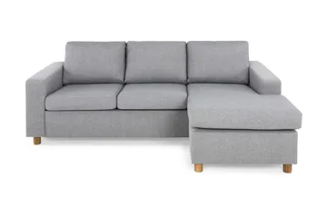 Crazy 3-sits Vändbar L-formad Divansoffa i Tyg