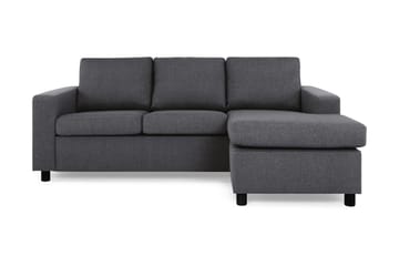 Crazy 3-sits Vändbar L-formad Divansoffa i Tyg