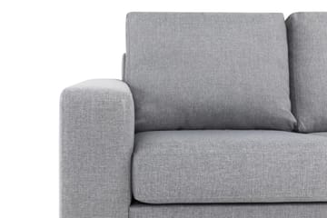 Crazy 4-sits Vändbar L-formad Divansoffa i Tyg - Grå - Products - Möbler - Soffa - Divansoffa & schäslongsoffa - 4 sits soffa med divan