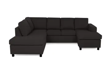 Runda svarta ben Crazy,Svart - Grey