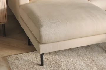Menard 4-sits Högervänd Stor U-formad Djup Soffa med Divan och Schäslong i Manchester - Beige - Products - Möbler - Soffa - Divansoffa & schäslongsoffa - 4 sits soffa med divan