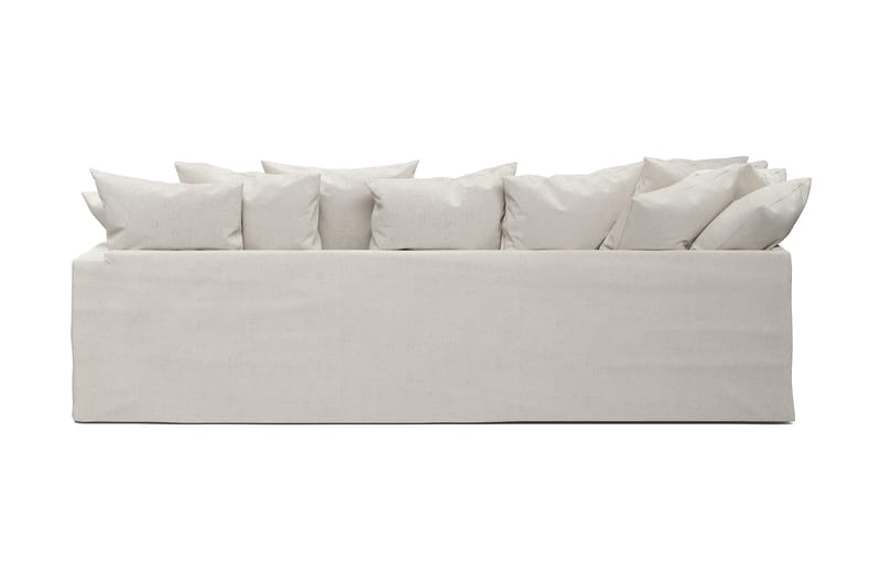 Menard 4-sits Vänstervänd L-formad Djup Schäslongsoffa i Tyg - Beige - Products - Möbler - Soffa - Divansoffa & schäslongsoffa - 4 sits soffa med divan