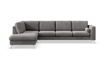 Ocean Lyx 4-sits Vänstervänd L-formad Schäslongsoffa i Manchester
