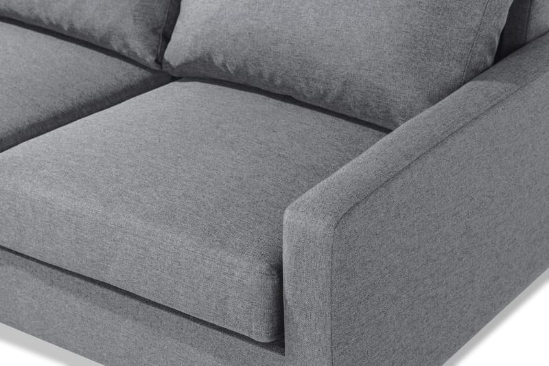 Peppe 4-sits Vänstervänd L-formad Schäslongsoffa i Tyg - Ljusgrå - Products - Möbler - Soffa - Divansoffa & schäslongsoffa - 4 sits soffa med divan