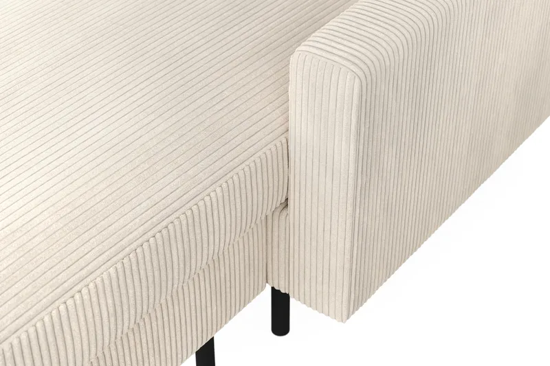 Peppe 4-sits Vänstervänd U-formad Soffa med Divan och Schäslong i Manchester - Beige - Products - Möbler - Soffa - Divansoffa & schäslongsoffa - 4 sits soffa med divan