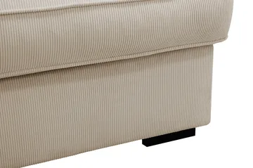 Rossita Lyx 4-sits Vänstervänd L-formad Extra Djup Schäslongsoffa i Manchester - Greige Manchester - Products - Möbler - Soffa - Divansoffa & schäslongsoffa - 4 sits soffa med divan