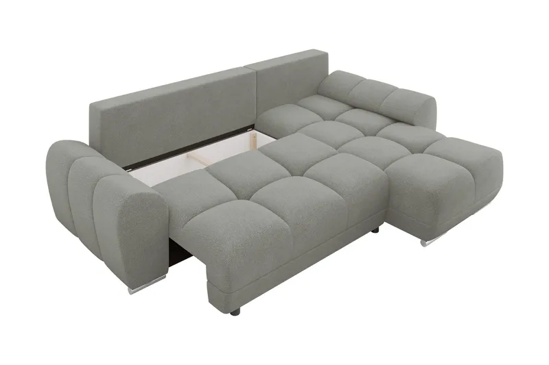 Simerly Soffa med Divan 3-sits - Beige - Products - Möbler - Soffa - Divansoffa & schäslongsoffa - 3 sits soffa med divan