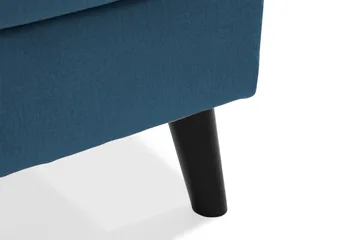 Trend 4-sits Vänstervänd U-formad Soffa med Divan och Schäslong i Sammet - Blå - Products - Möbler - Soffa - Divansoffa & schäslongsoffa - 4 sits soffa med divan