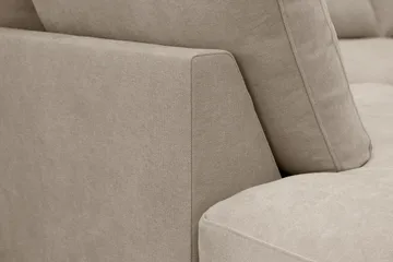Valencia Extra Djup 4-sits Soffa med Schäslong Vänster - Brun - Products - Möbler - Soffa - Divansoffa & schäslongsoffa - 4 sits soffa med divan