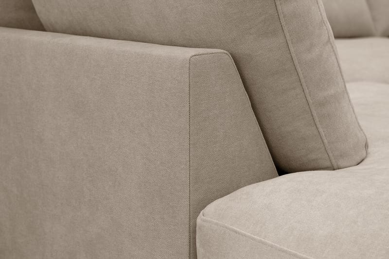 Valencia Extra Djup 4-sits Soffa med Schäslong Vänster - Brun - Products - Möbler - Soffa - Divansoffa & schäslongsoffa - 4 sits soffa med divan