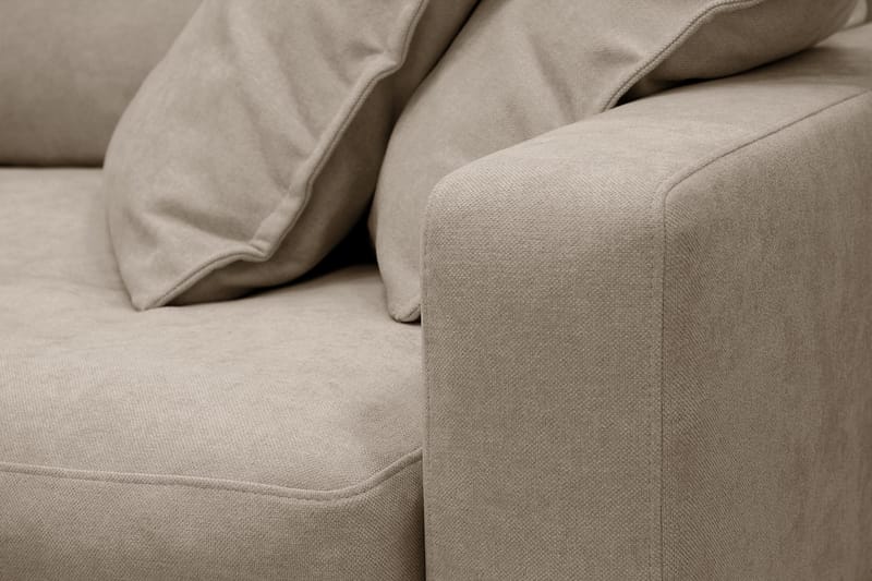Valencia Extra Djup 4-sits Soffa med Schäslong Vänster - Brun - Products - Möbler - Soffa - Divansoffa & schäslongsoffa - 4 sits soffa med divan