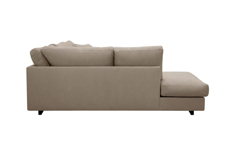 Valencia Extra Djup 4-sits Soffa med Schäslong Vänster - Brun - Products - Möbler - Soffa - Divansoffa & schäslongsoffa - 4 sits soffa med divan