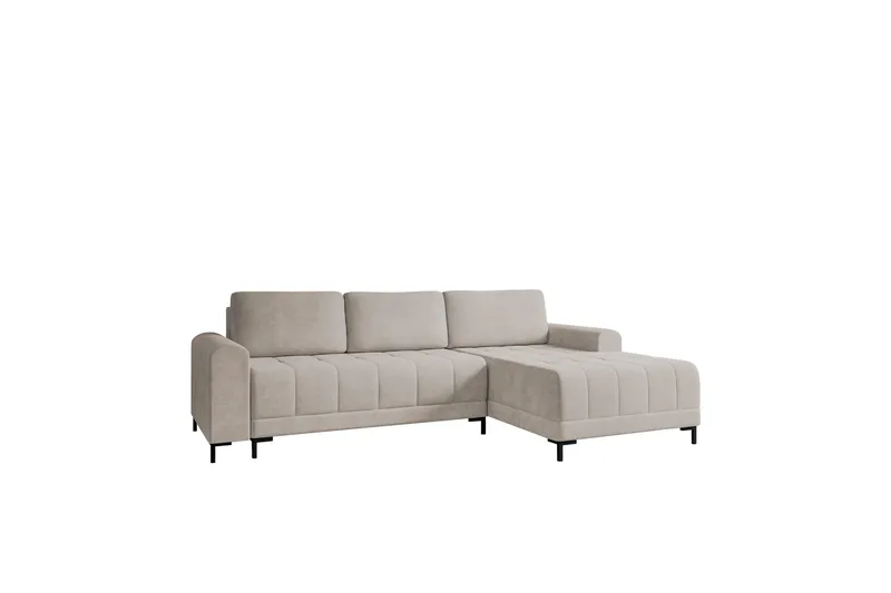 Vilshult Soffa med Divan 3-sits, Beige