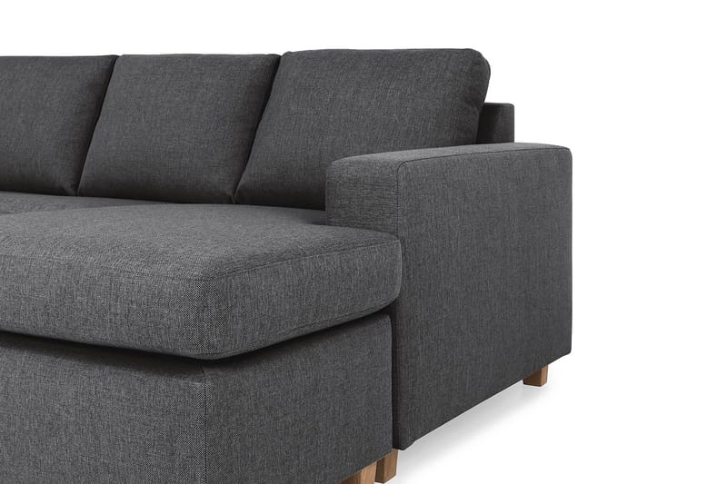 Crazy 7-sits Högervänd U-formad XX-Large Hörnsoffa med divan i Tyg - Mörkgrå - Products - Möbler - Soffa - Hörnsoffa - Hörnsoffa med divan