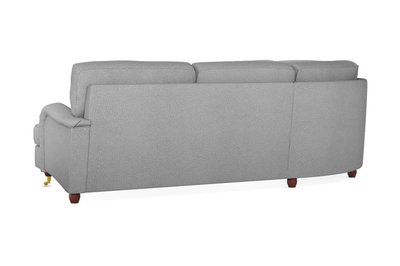 Howard Lyx 6-sits Högervänd L-formad Hörnsoffa i Tyg - Ljusgrå - Products - Möbler - Soffa - Hörnsoffa