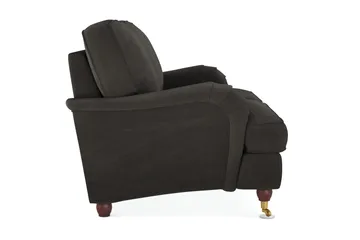 Howard Lyx 2-sits Manchestersoffa - Mörkgrå - Products - Möbler - Soffa - 2 sits soffa