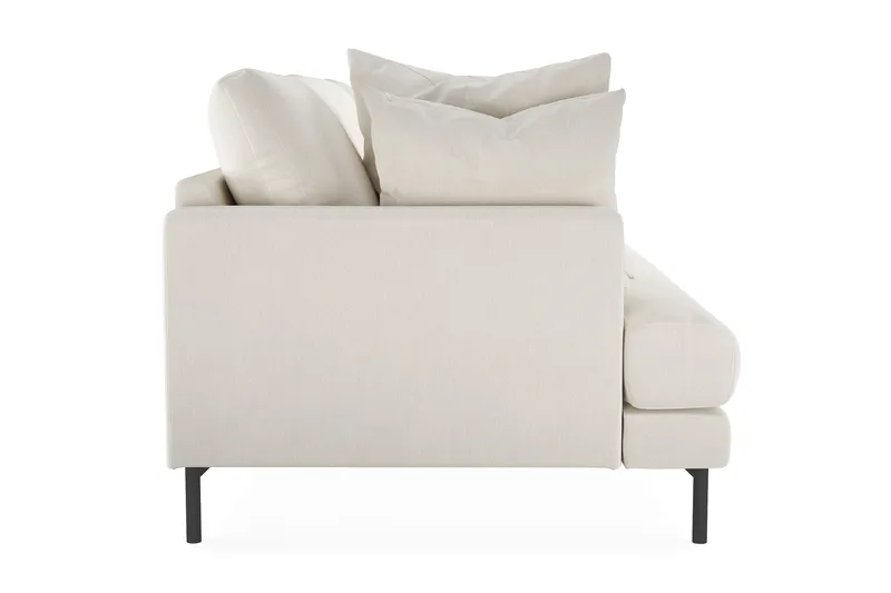 Menard 4-sits Djup Sammetssoffa - Krämvit - Products - Möbler - Soffa - Sammetssoffa