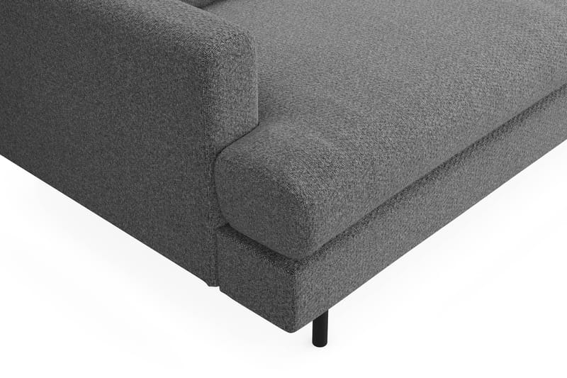 Menard Compact 3-sits Tygsoffa - Mörkgrå - Products - Möbler - Soffa - 3 sits soffa