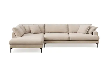Menard Premium 5-sits Vänstervänd L-formad Djup Schäslongsoffa i Tyg