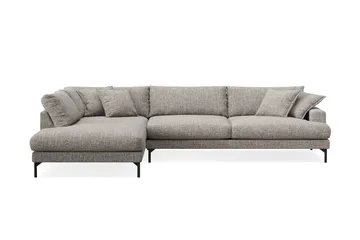 Menard Premium 5-sits Vänstervänd L-formad Djup Schäslongsoffa i Chenille