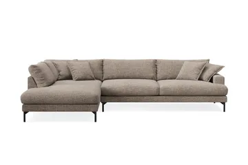 Menard Premium 5-sits Vänstervänd L-formad Djup Schäslongsoffa i Chenille