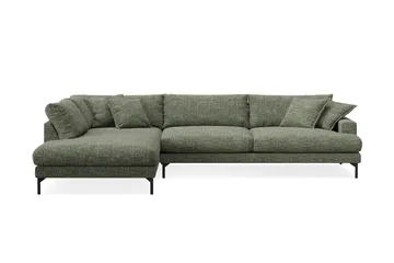 Menard Premium 5-sits Vänstervänd L-formad Djup Schäslongsoffa i Chenille