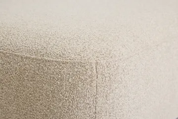 Milano 5-sits Rundad Högervänd L-soffa med Låg Rygg i Beige Boucle - Products - Möbler - Soffa - Divansoffa & schäslongsoffa
