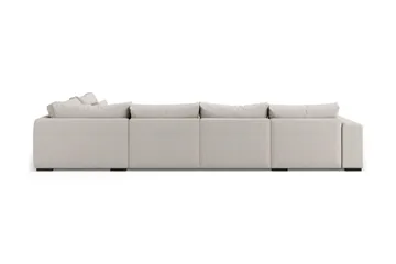 Dubai Stor U-modulsoffa med Divan Vänster 432 cm - Beige - Products - Möbler - Soffa - Modulsoffa - Komplett modulsoffa