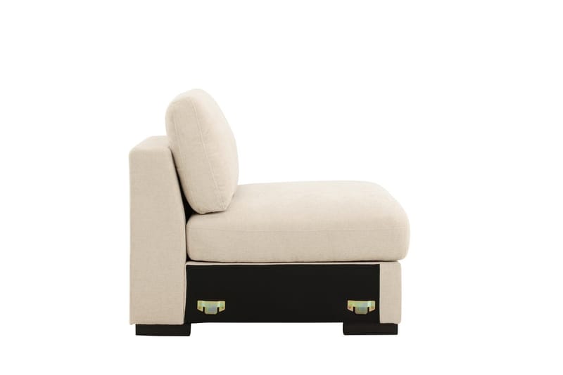 Mittmodul Salerno i Tyg - Beige - Products - Möbler - Soffa - Modulsoffa - Mittmodul