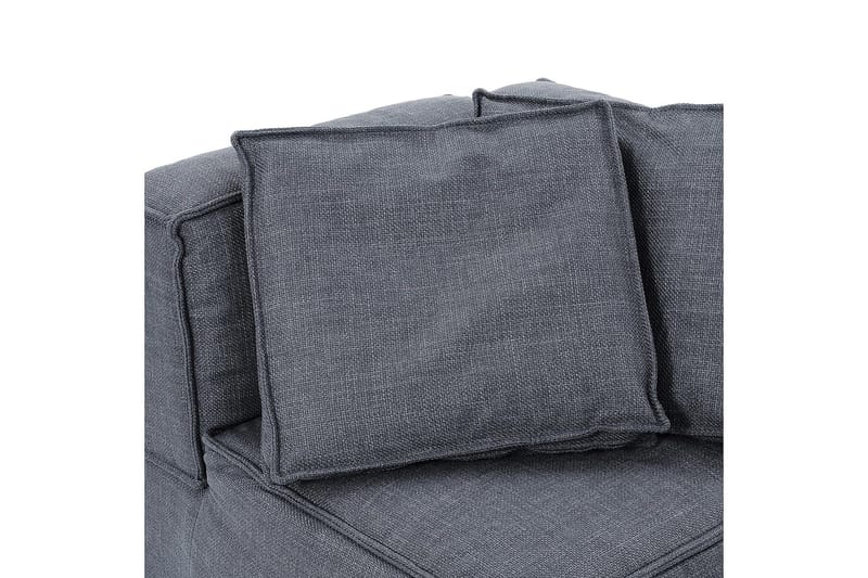 Oceanis Hörnmodul/armstödsmodul höger - Mörkgrå - Products - Möbler - Soffa - Modulsoffa - Hörnmodul